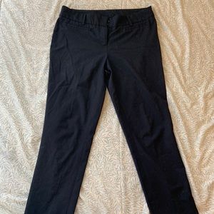 Navy blue slacks